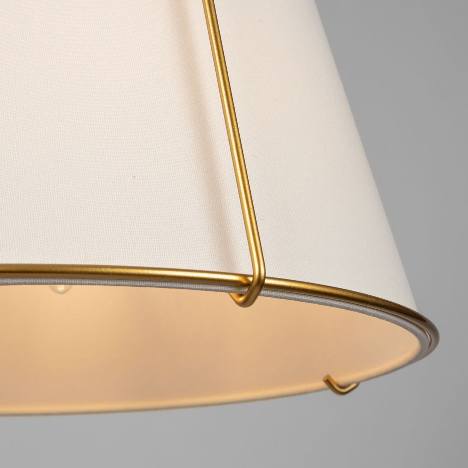 Pullman LED 17 inch Brass Semi-Flush Mount Ceiling Light