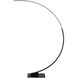 Cortina 74.25 inch 25 watt Matte Black Floor Lamp Portable Light