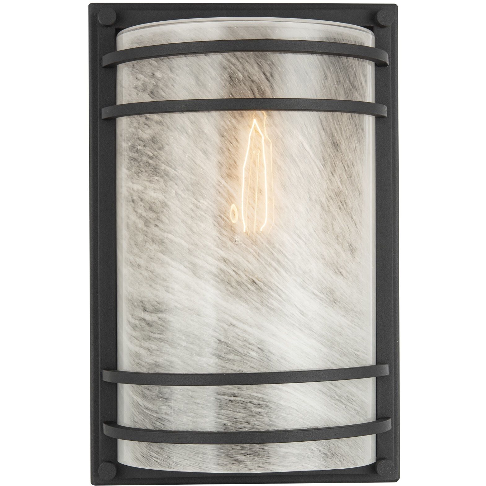 Keswick 1 Light 11 inch Black Outdoor Wall Sconce