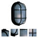Marine LED 8.25 inch Black Outdoor Wall Light, Small