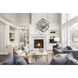 Artistry 4 Light 24 inch Matte Black and Harvest Brass Up Chandelier Ceiling Light