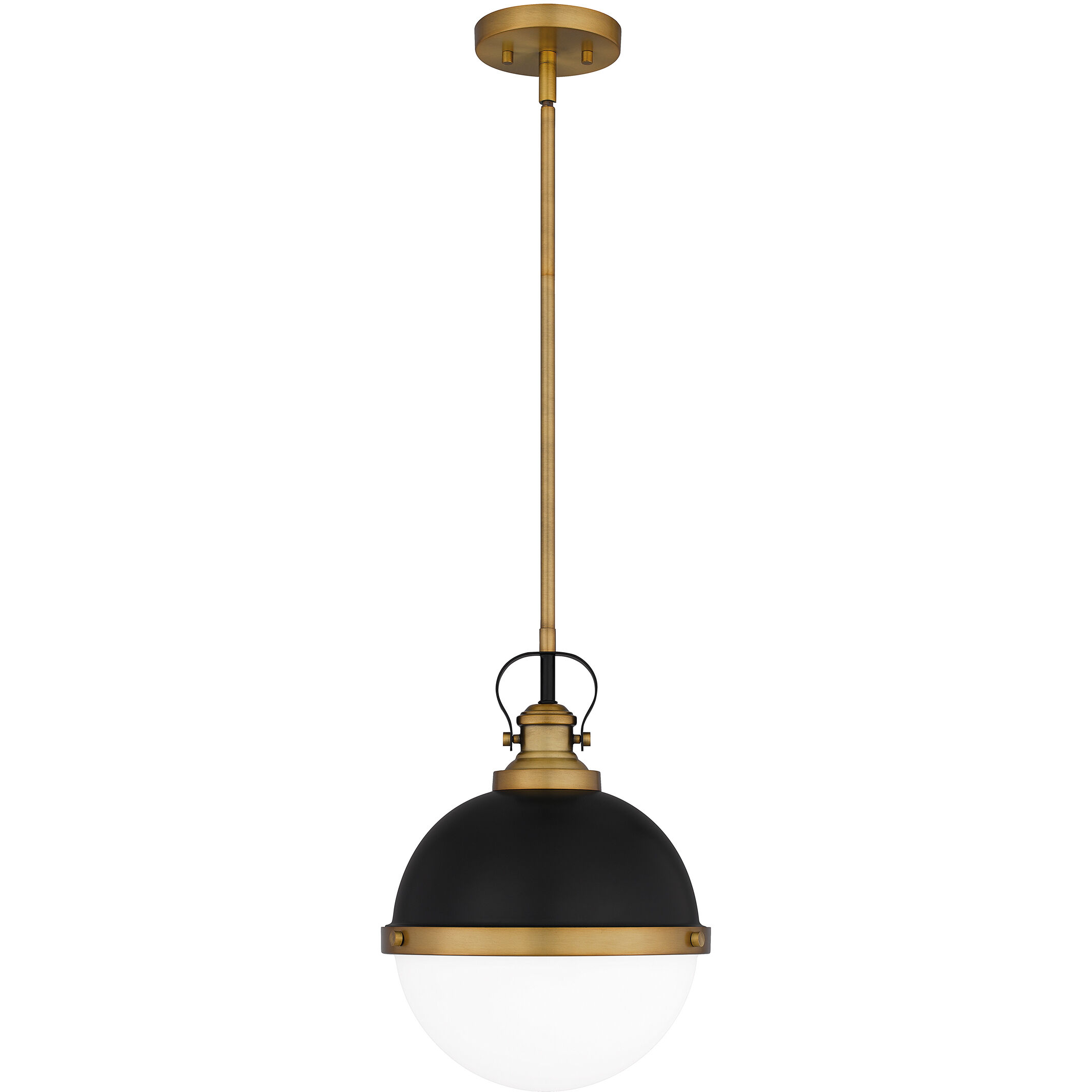 Sullivan 1 Light 11.25 inch Matte Black Mini Pendant Ceiling Light, Small