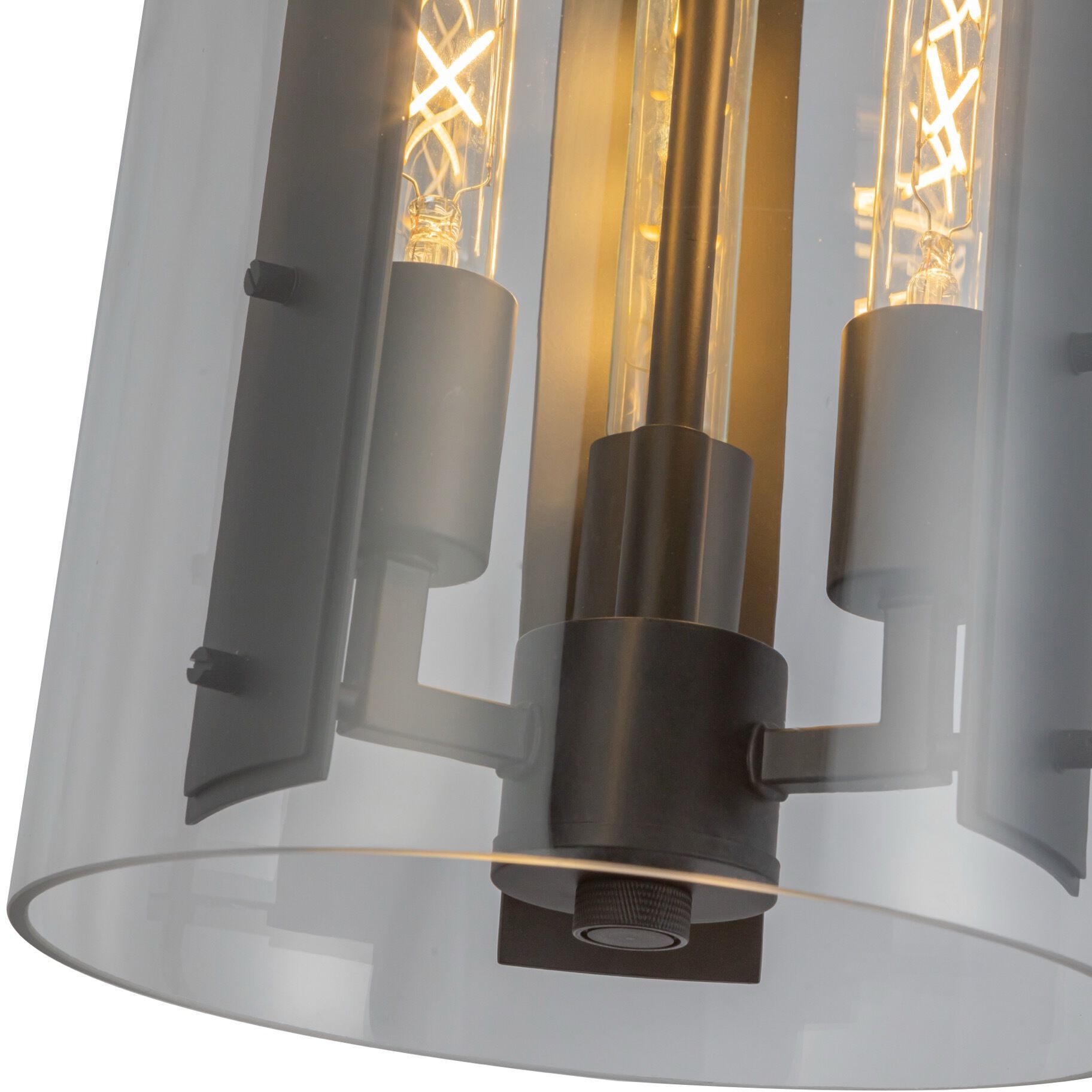 Dahlia 3 Light 10.25 inch Black Pendant Ceiling Light