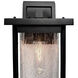 Port Charlotte LED 15.5 inch Matte Black Outdoor Wall Light