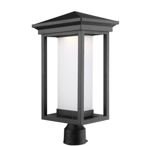 Overbrook LED 20 inch Black Post Lighting Lantern
