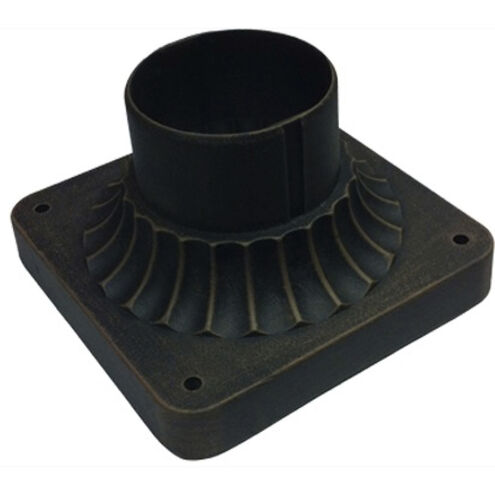 Classico 3.5 inch Rust Post Fitter Mount