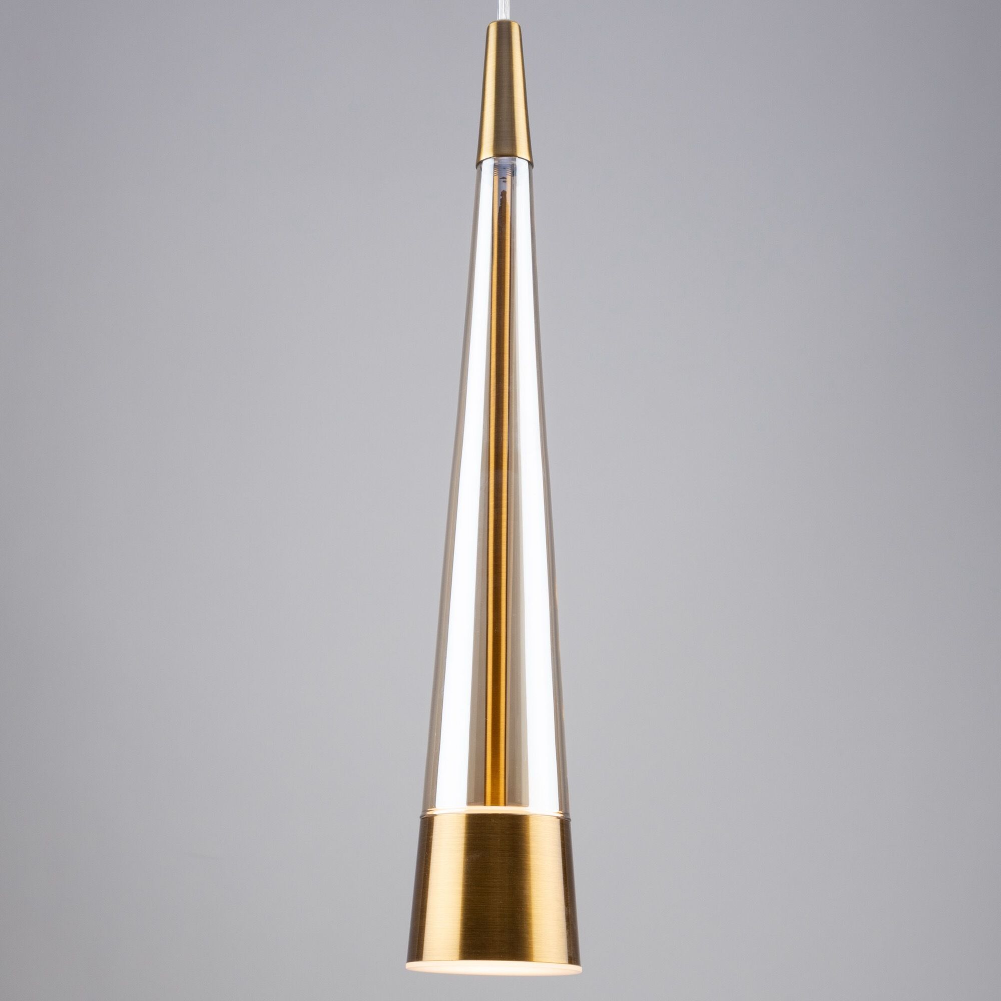 Sunnyvale LED 2.5 inch Brass Down Pendant Ceiling Light
