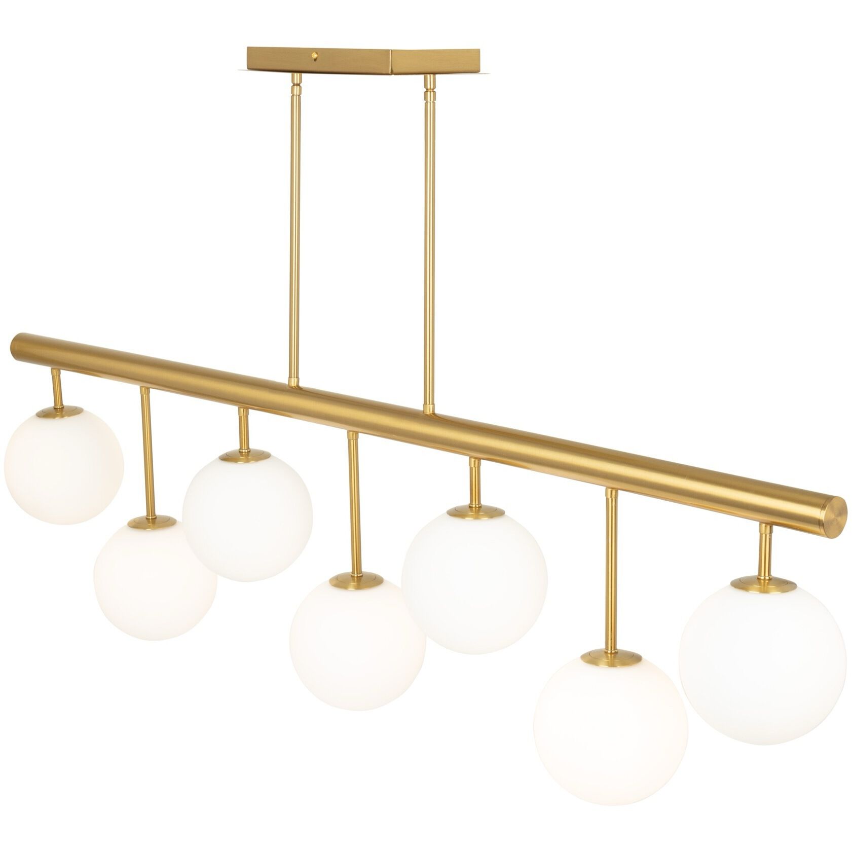 Aurelia LED 48 inch Brass Island Lights Ceiling Light