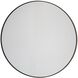Reflections 31.5 X 31.5 inch Matte Black LED Mirror