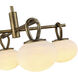 Velora LED 20 inch Legacy Brass Pendant Ceiling Light