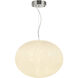 Portico LED 15.75 inch Satin Nickel Pendant Ceiling Light
