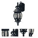Classico LED 17.5 inch Black Outdoor Wall Light