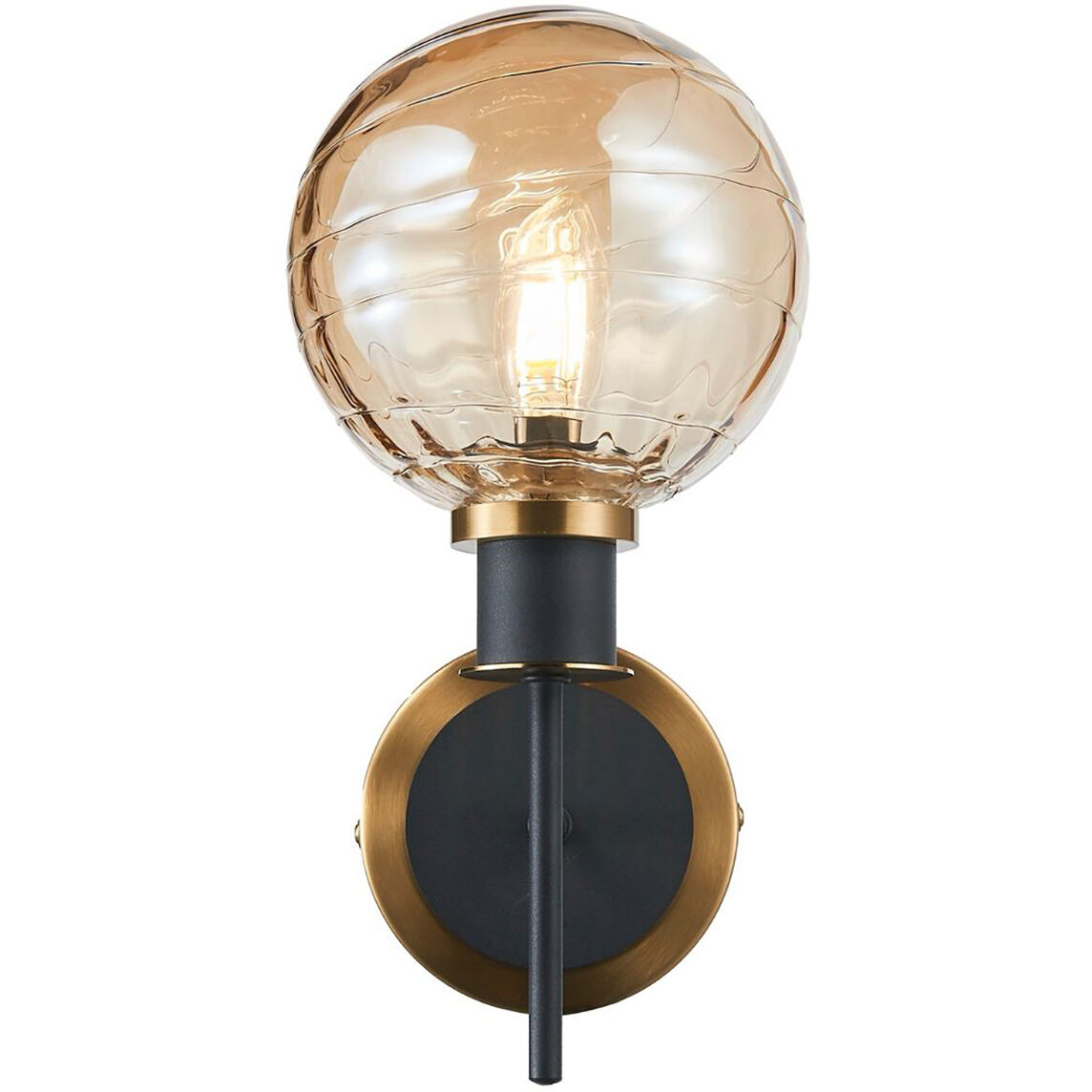 Gem Wall Sconce Wall Light in Amber