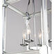 Prince Arthur 4 Light 12.5 inch Chrome Chandelier Ceiling Light