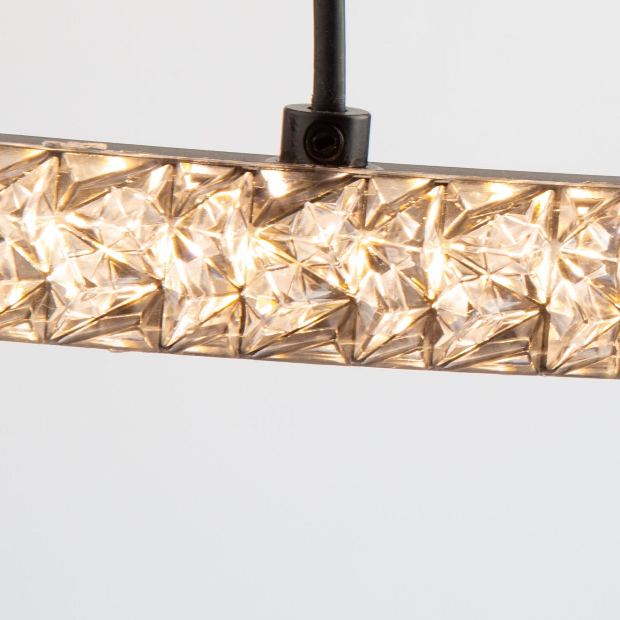 Nova LED 19.7 inch Black Pendant Ceiling Light