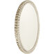 Reflections 29.5 X 23.5 inch Crystal LED Mirror, with LED Light