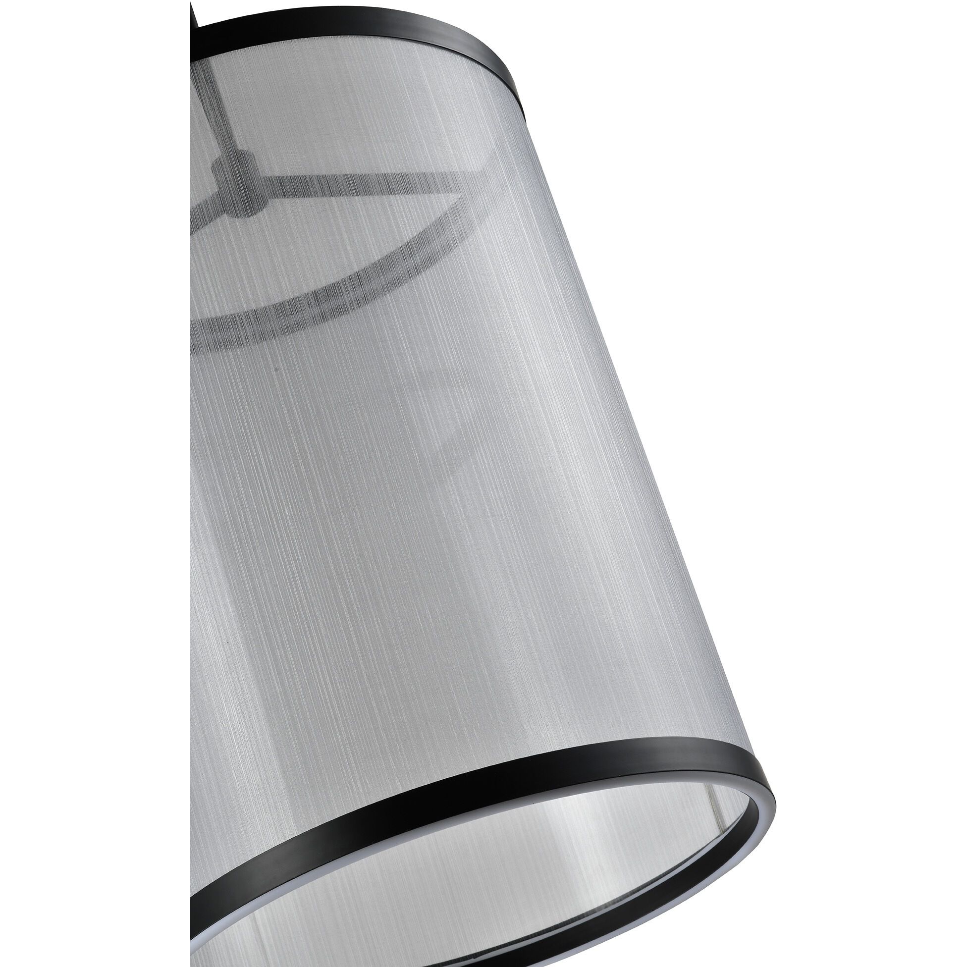 Cora LED 17.7 inch Black and Black Pendant Ceiling Light