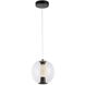 Arlo LED 8 inch Black Pendant Ceiling Light