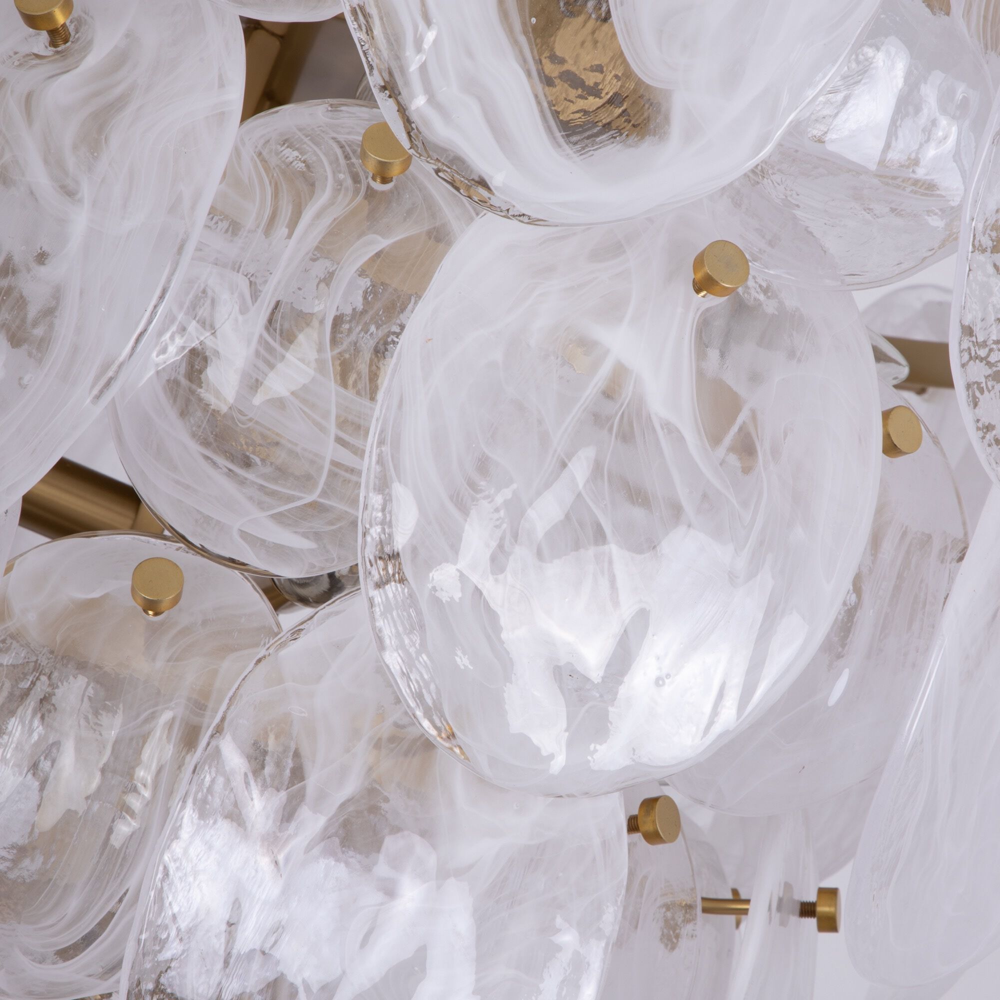 Lily 13 Light 28.03 inch Brushed Brass Chandelier Ceiling Light