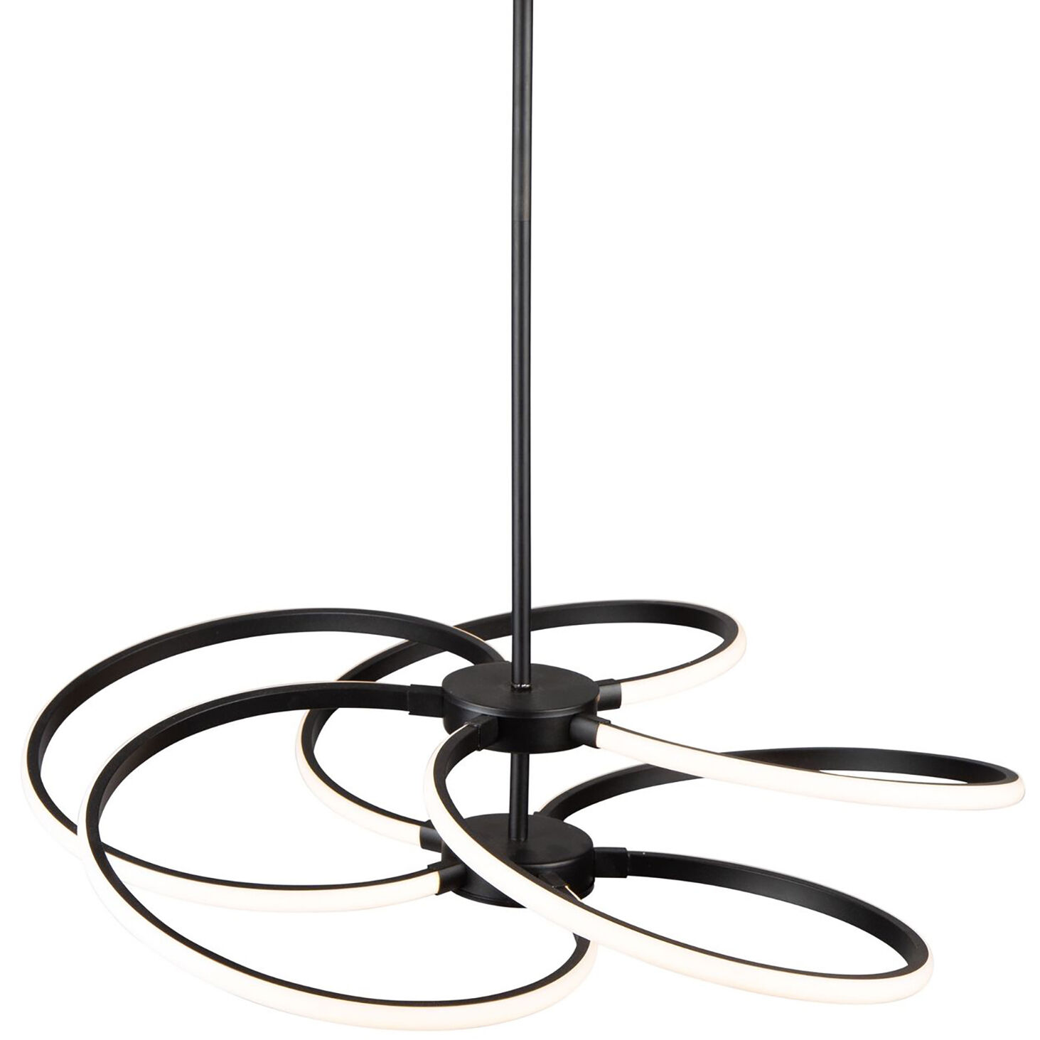 Equinox LED 20.9 inch Black Pendant Ceiling Light