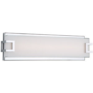 Hampstead LED 18.25 inch Chrome Vanity Light Wall Light