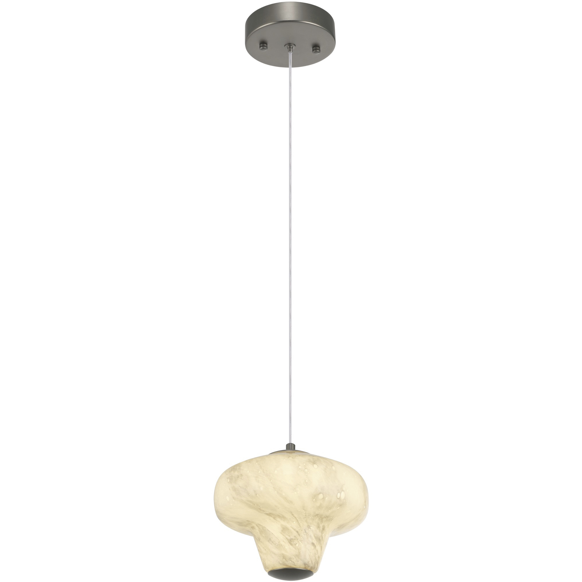 Solara LED 7.48 inch Graphite Pendant Ceiling Light