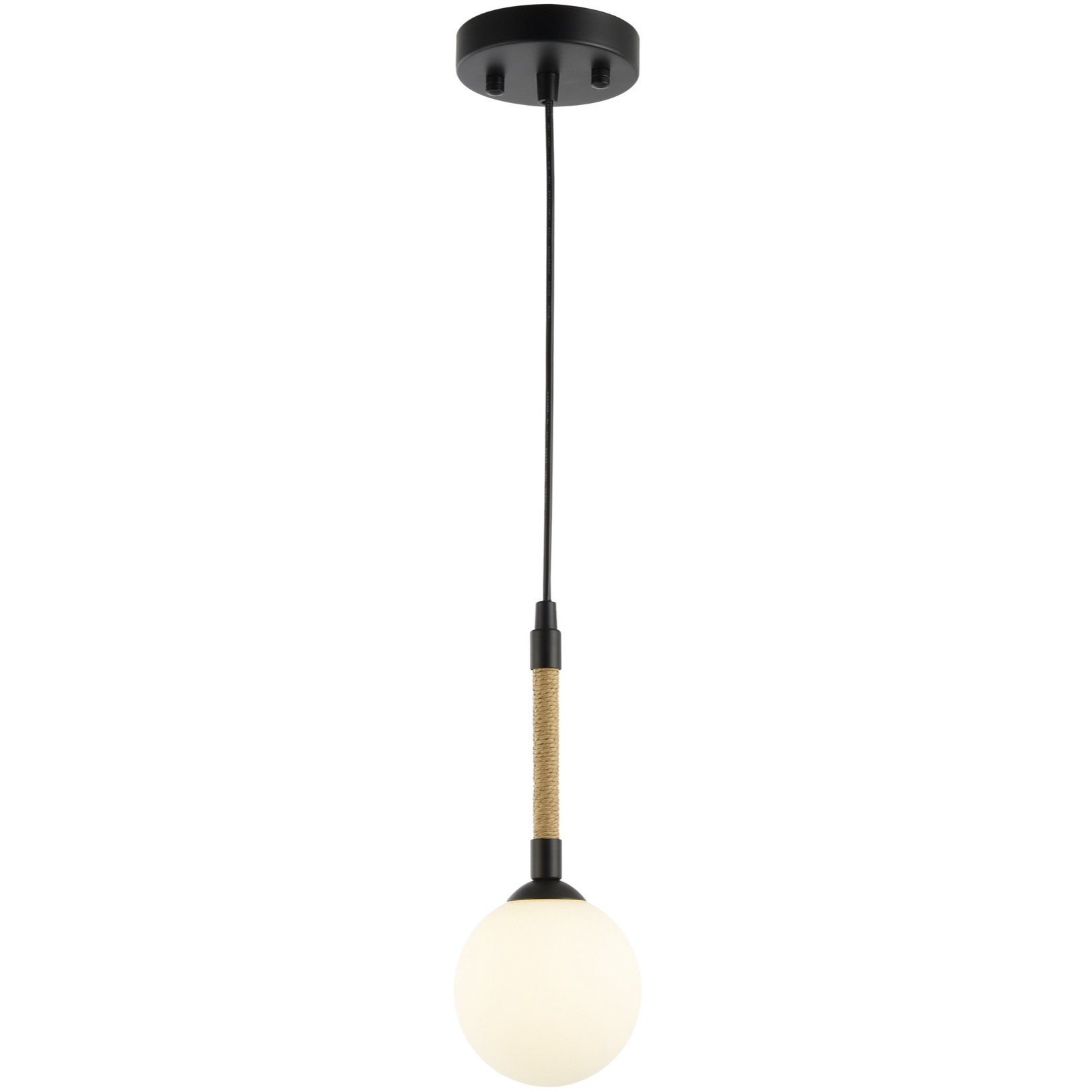 Capilano LED 5.9 inch Black Pendant Ceiling Light