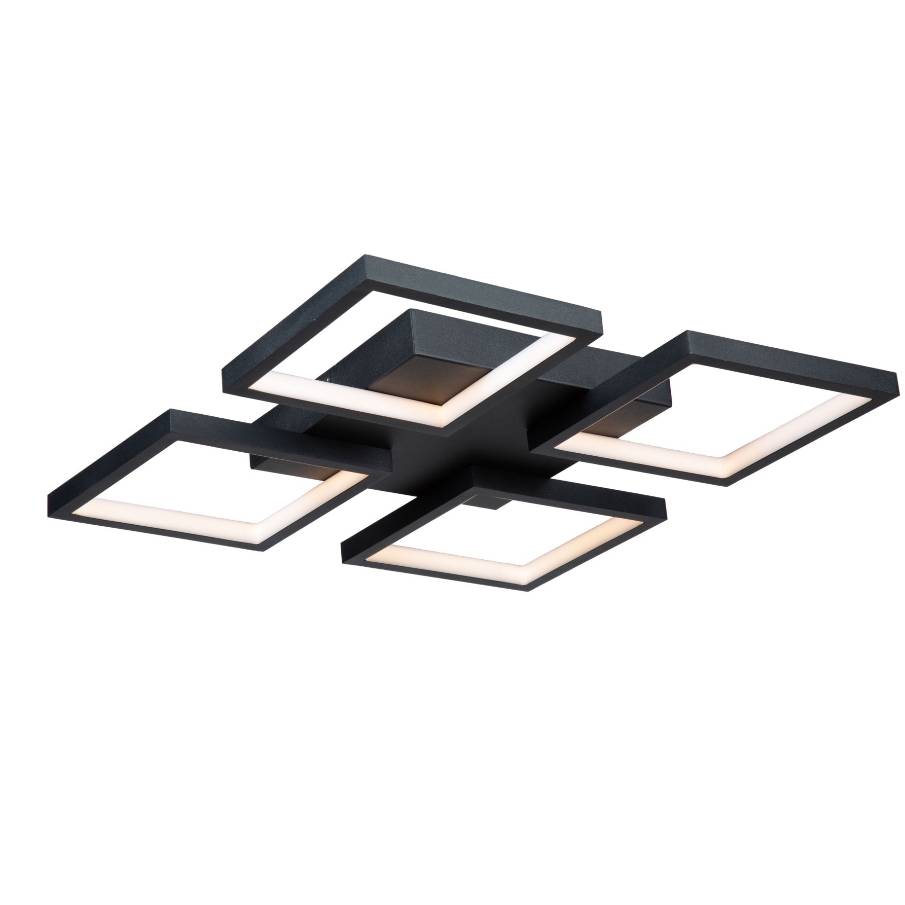 Graymar LED 18.5 inch Black Flush Mount Ceiling Light