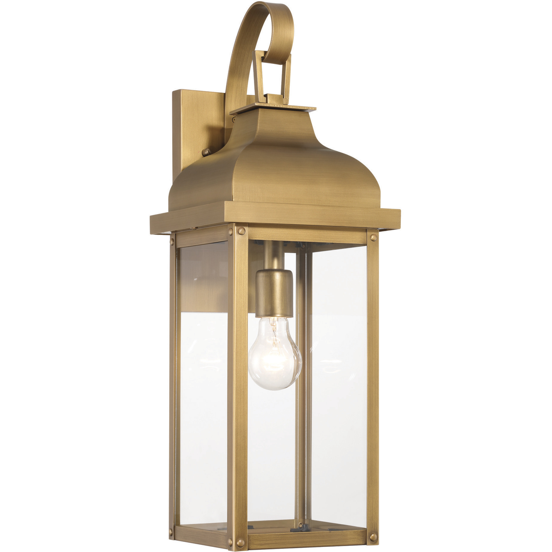 Madrid 1 Light 17.5 inch Black Outdoor Wall Sconce