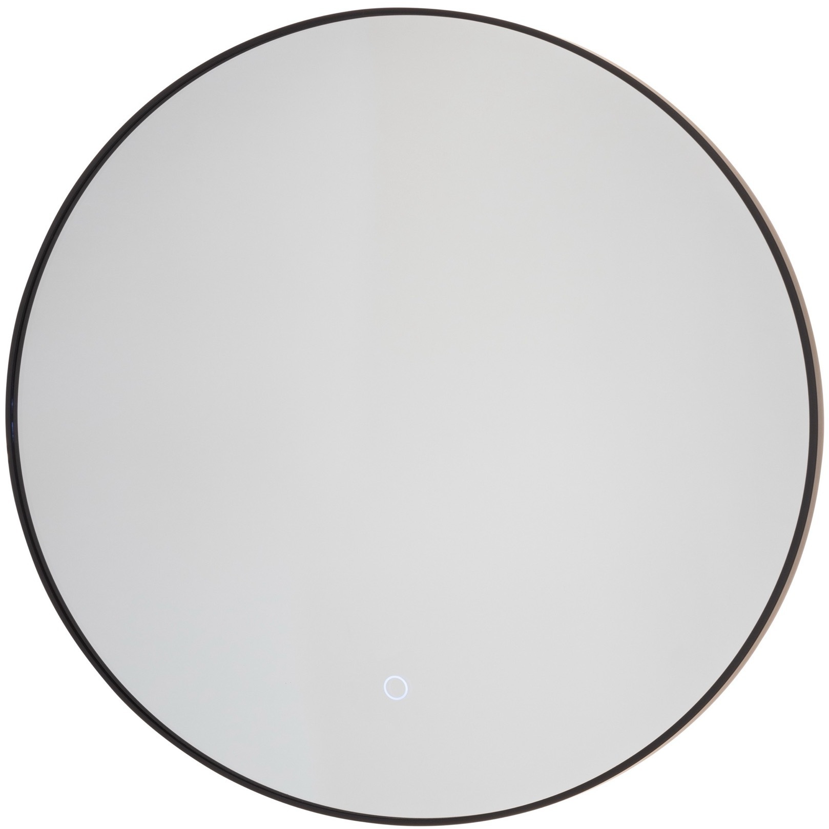 Reflections 31.5 X 31.5 inch Matte Black LED Mirror